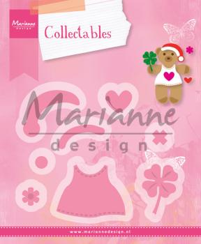 Marianne Design Collectables -  Dies - Bear Accessories  - Präge - und Stanzschablone 