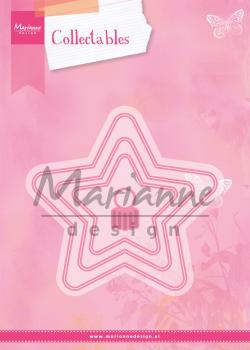 Marianne Design Collectables -  Dies - Christmas Star  - Präge - und Stanzschablone 