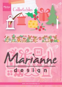 Marianne Design Collectables -  Dies - Eline's Christmas Decorations  - Präge - und Stanzschablone 