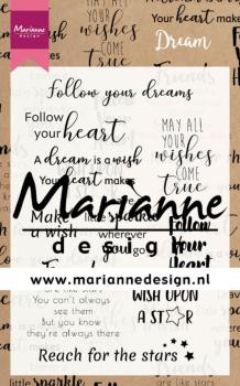 Marianne Design - Clear Stamps -  Dream - Stempel 