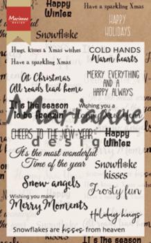 Marianne Design - Clear Stamps -  Happy Holidays - Stempel 