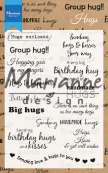 Marianne Design - Clear Stamps -  Hugs - Stempel 