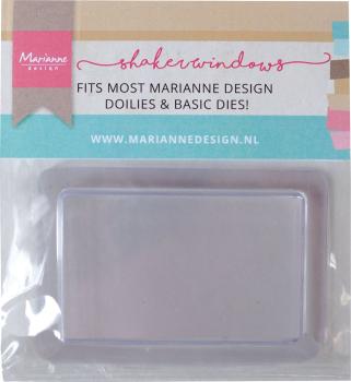 Marianne Design - Shaker Windows - " Rectangles " - Schüttelfenster - Schüttelkarten 