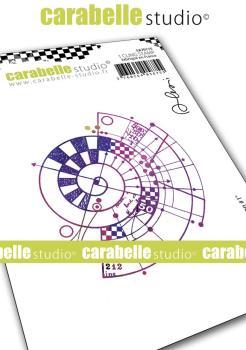 Carabelle Studio - Cling Stamp Art - Rayon nr.1 - Stempel