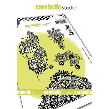 Carabelle Studio - Cling Stamp Art - Azo' freestyle - Stempel