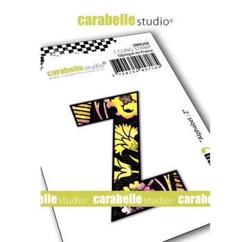 Carabelle Studio - Cling Stamp Art - Alphabet Z - Stempel