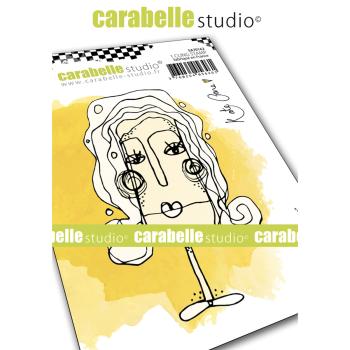 Carabelle Studio - Cling Stamp Art -  Elsie - Stempel