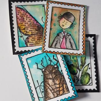 Carabelle Studio - Cling Stamp Art -  My Stamp - Stempel