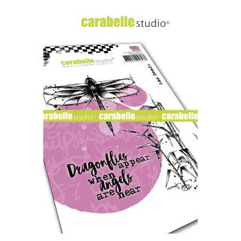 Carabelle Studio - Cling Stamp Art -  Angels Are Near - Stempel