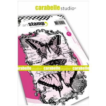 Carabelle Studio - Cling Stamp Art - Schmetterlinge - Stempel