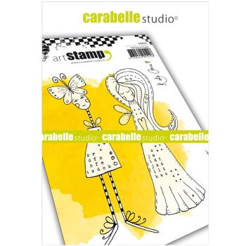 Carabelle Studio - Cling Stamp Art - Engel - Stempel