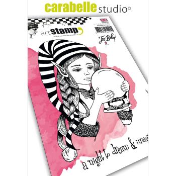 Carabelle Studio - Cling Stamp Art -  A Night To Dream  - Stempel