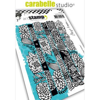 Carabelle Studio - Cling Stamp Art -  Washi Tape Garden - Stempel