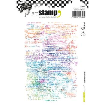 Carabelle Studio - Cling Stamp Art - Überdruck  - Stempel
