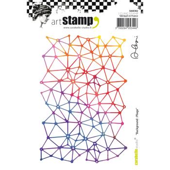 Carabelle Studio - Cling Stamp Art -  Hintergrundbild  - Stempel