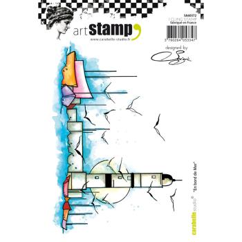 Carabelle Studio - Cling Stamp Art - Am Meer - Stempel