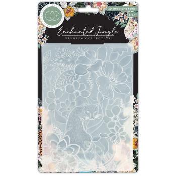 Craft Consortium - Embossingfolder -Enchanted Jungle  - Prägefolder