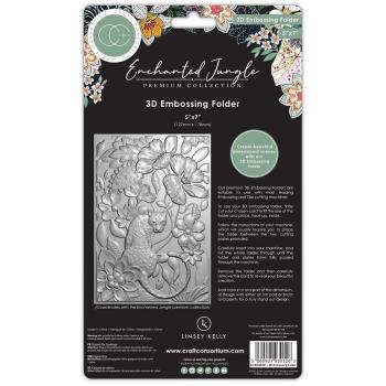 Craft Consortium - Embossingfolder -Enchanted Jungle  - Prägefolder