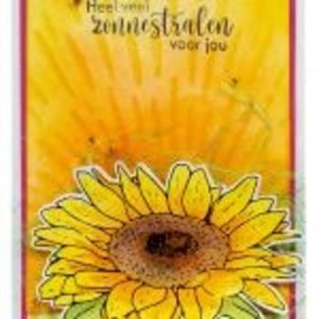 Marianne Design - Clear Stamp & Die -  Flowers Sunflower  - Stempel & Stanze