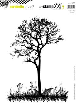 Carabelle Studio - Cling Stamp Art XXL - Un Arbre - Stempel