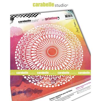 Carabelle Studio - Art Printing - Stained glass circle - Druckplatte 