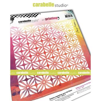 Carabelle Studio - Art Printing - floral Squares - Druckplatte 