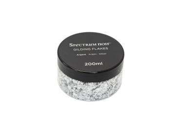 Spectrum Noir - Gilding Flakes - Argent - Silber  - 200ml - Dekometallflocken