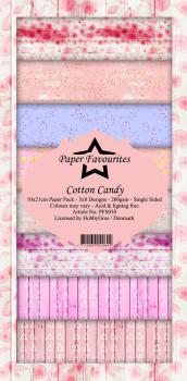 Paper Favourites - "  Cotton Candy  " - Slim Paper Pack - 3x8 Inch 