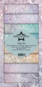 Paper Favourites - "  Fine Art  " - Slim Paper Pack - 3x8 Inch 