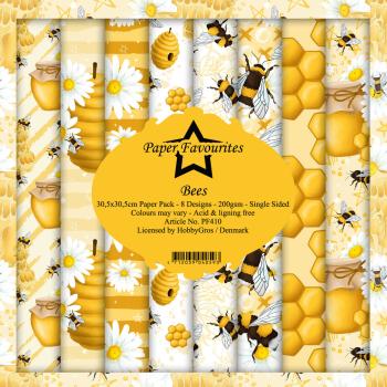 Paper Favourites - "  Bees  " - Paper Pack - 12x12 Inch