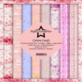 Paper Favourites - "  Cotton Candy  " - Paper Pack - 12x12 Inch