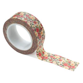 Carta Bella - Washi Tape - "Holly Jolly Floral" Decorative Tape