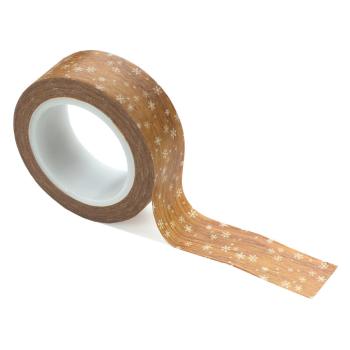 Carta Bella - Washi Tape - "Woodgrain Snow" Decorative Tape