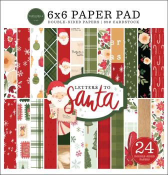 Carta Bella - Paper Pad 6x6" - "Letters To Santa" - Paper Pack