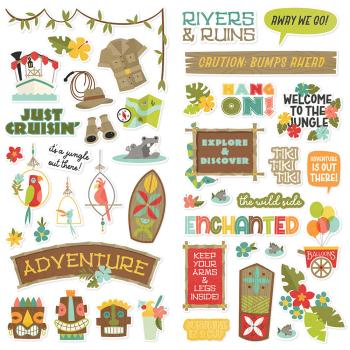 Simple Stories -  Say Cheese Adventure At The Park  - Foam Stickers 