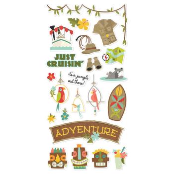 Simple Stories -  Say Cheese Adventure At The Park  - Foam Stickers 