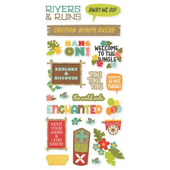 Simple Stories -  Say Cheese Adventure At The Park  - Foam Stickers 