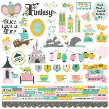 Simple Stories - Say Cheese Fantasy At The Park  - Cardstock Sticker 