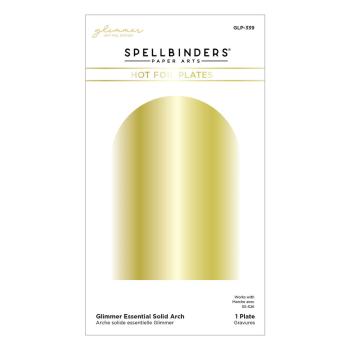 Spellbinders Hotfoil Plate - "Essential Solid Arch"