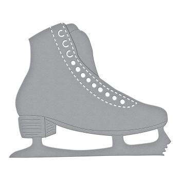 Spellbinders Die "Ice Skate Etched" Stanzschablone