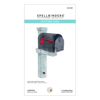 Spellbinders Dies "Letterbox Etched" Stanzschablonen