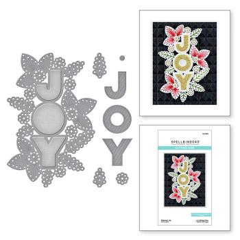 Spellbinders Dies "Joy Etched" Stanzschablonen