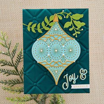 Spellbinders Dies "Ornament Etched" Stanzschablonen