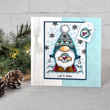 Woodware - Clear Stamps - Winter Gnome  - Stempel 