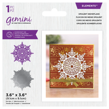 Gemini - Dies - Opulent Snowflake  - Stanze - Opulente Schneeflocke