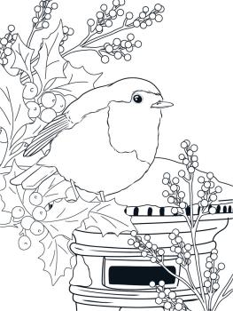 Crafters Companion - Card Front Colouring Pads- Winter Scenes - Premium Markerpad- 