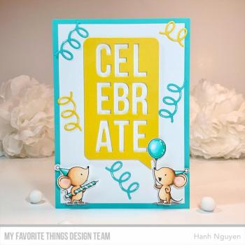 My Favorite Things Die-namics "Celebrate Speech Bubble" | Stanzschablone | Stanze | Craft Die