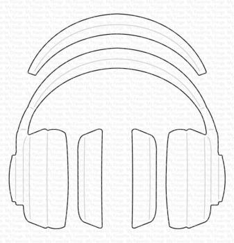 My Favorite Things Die-namics "Headphones" | Stanzschablone | Stanze | Craft Die