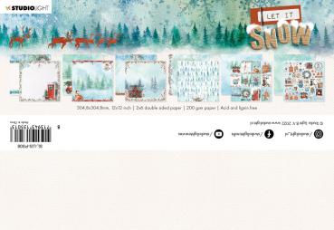 Studio Light - Paper Pack  - Let It Snow