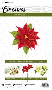 Studio Light - Stencil -  Poinsettia - Schablone 